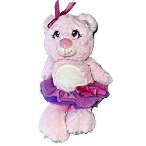 Fiesta Pink Bear with Tulle Tutu 13"